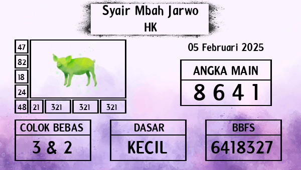 Syair Mbah Jarwo - HK