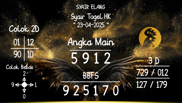 SYAIR ELANG - Syair Togel HK