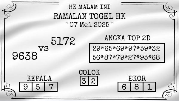 Prediksi HK