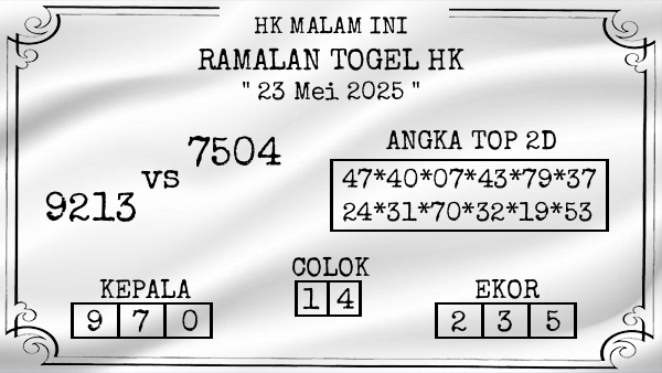 Prediksi HK