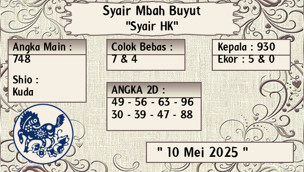 Syair Mbah Buyut - Syair HK